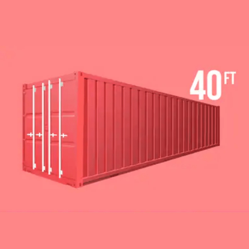 40 ft dry container